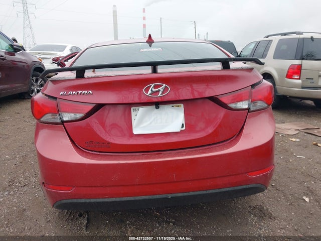 2014 Hyundai Elantra Se მანქანა იყიდება აუქციონზე, vin: KMHDH4AE4EU110816, აუქციონის ნომერი: 43732507