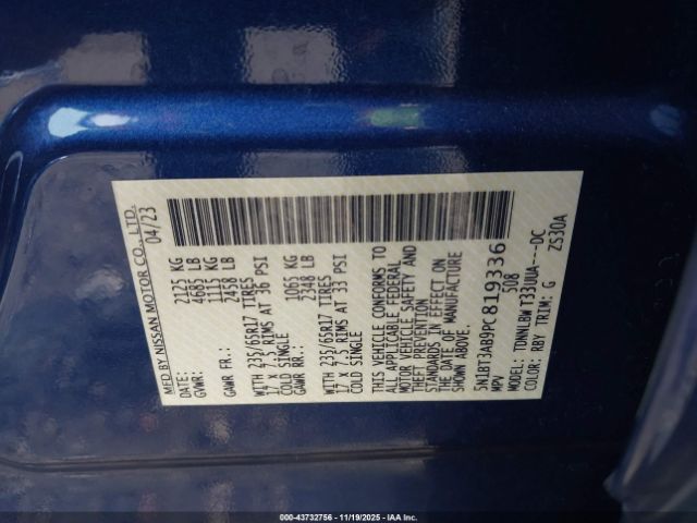 2023 NISSAN ROGUE 5N1BT3AB9PC819336 Photo 8