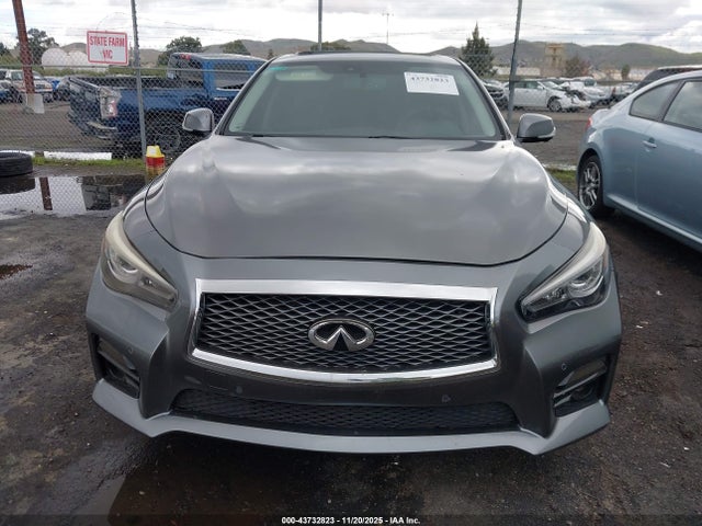 2017 Infiniti Q50 2.0t Premium მანქანა იყიდება აუქციონზე, vin: JN1CV7AP0HM640123, აუქციონის ნომერი: 43732823