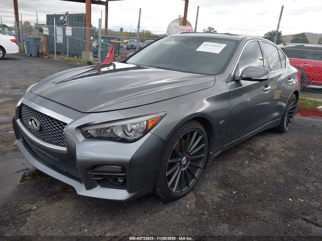 2017 Infiniti Q50 2.0t Premium მანქანა იყიდება აუქციონზე, vin: JN1CV7AP0HM640123, აუქციონის ნომერი: 43732823