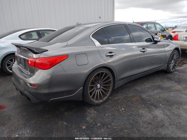 2017 Infiniti Q50 2.0t Premium მანქანა იყიდება აუქციონზე, vin: JN1CV7AP0HM640123, აუქციონის ნომერი: 43732823