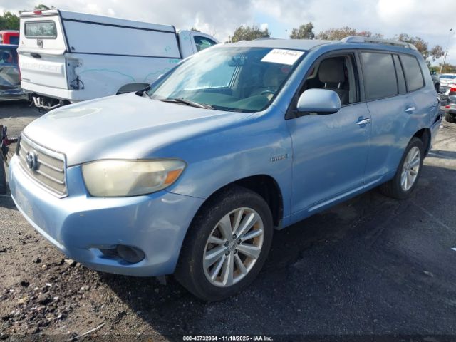 2008 TOYOTA HIGHLANDER HYBRID JTEEW41A382000766 Photo 1