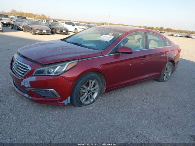 2015 HYUNDAI SONATA 5NPE24AFXFH121723 Photo 1