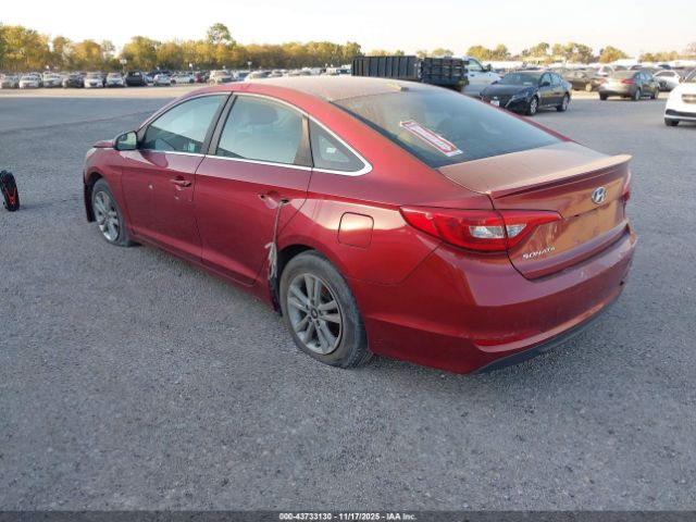2015 HYUNDAI SONATA 5NPE24AFXFH121723 Photo 2