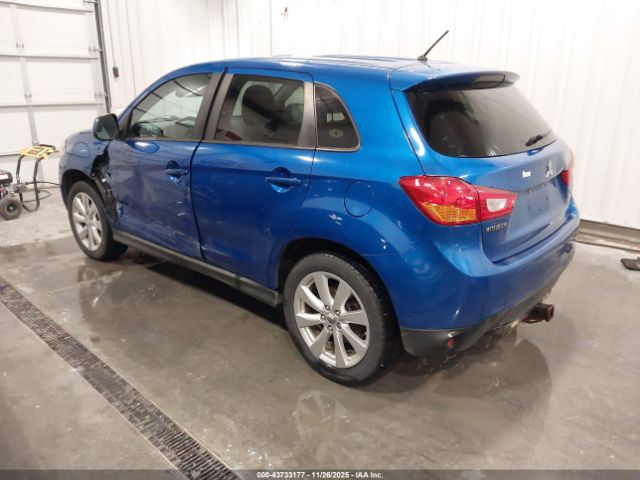 2015 MITSUBISHI OUTLANDER SPORT 4A4AP3AU3FE062161 Photo 2