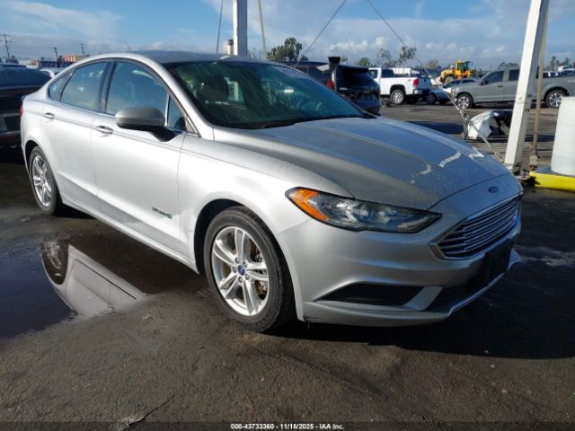 2018 FORD FUSION HYBRID 3FA6P0LU3JR191716