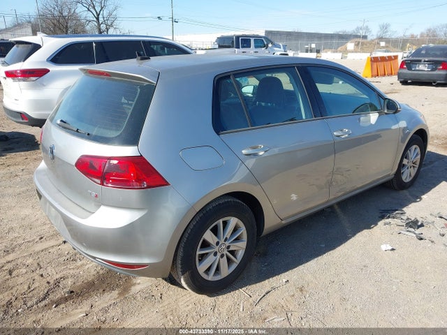 Продажа на аукционе авто 2015 Volkswagen Golf Tsi S 4-door, vin: 3VW217AU2FM018468, номер лота: 43733390