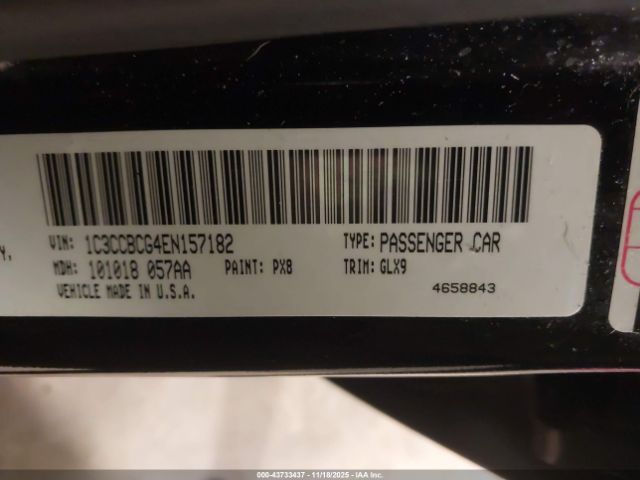 2014 CHRYSLER 200 1C3CCBCG4EN157182 Photo 8