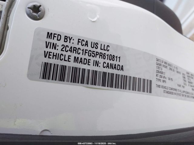 2023 CHRYSLER PACIFICA 2C4RC1FG5PR610811 Photo 8