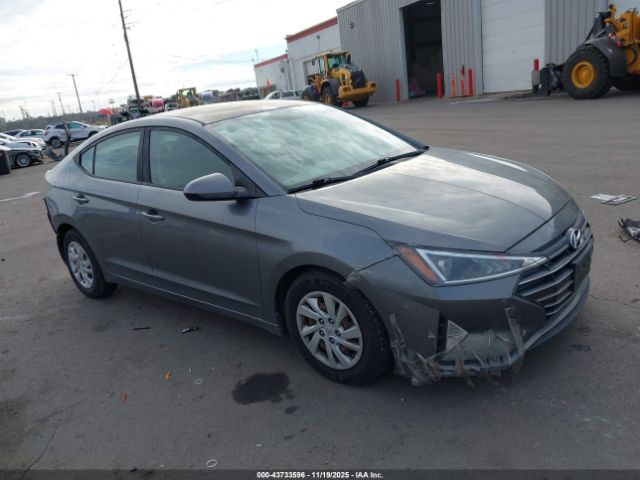 2019 HYUNDAI ELANTRA 5NPD74LF1KH401552