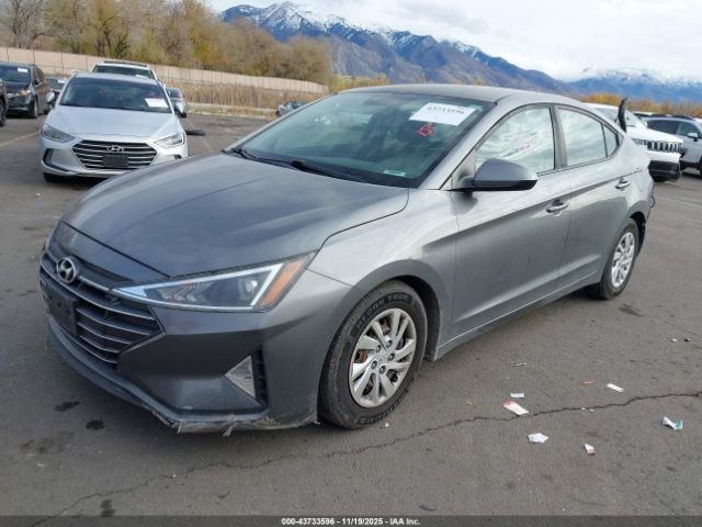 2019 HYUNDAI ELANTRA 5NPD74LF1KH401552 Photo 1