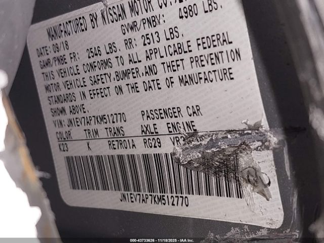 2019 INFINITI Q50 JN1EV7AP7KM512770 Photo 8