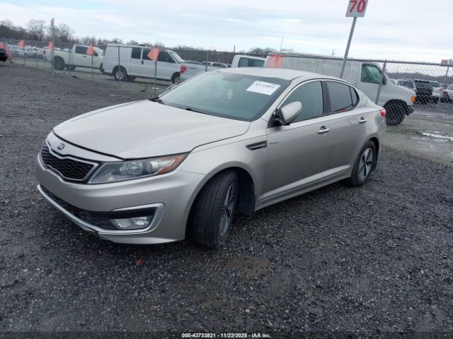 2013 KIA OPTIMA HYBRID KNAGM4AD6D5049432 Photo 1