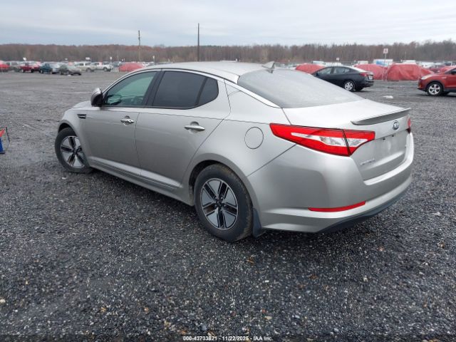 2013 KIA OPTIMA HYBRID KNAGM4AD6D5049432 Photo 2