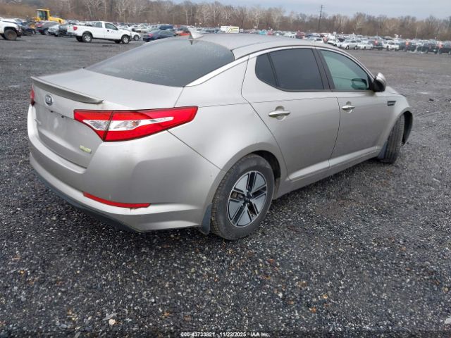 2013 KIA OPTIMA HYBRID KNAGM4AD6D5049432 Photo 3