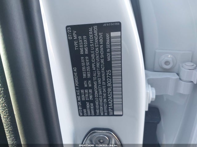 2024 PORSCHE MACAN WP1AA2A52RLB02725 Photo 8