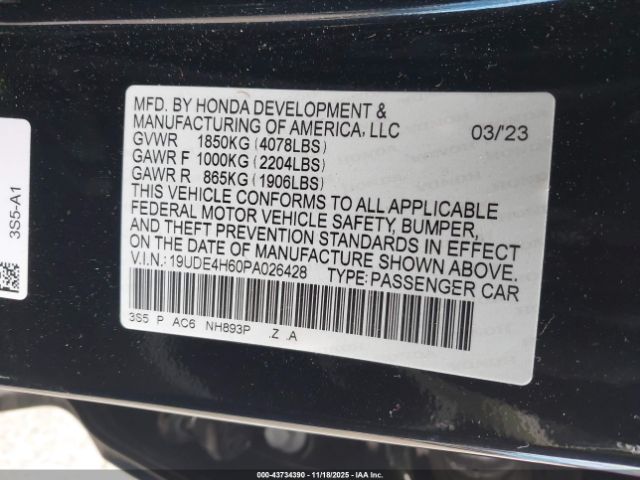 2023 ACURA INTEGRA 19UDE4H60PA026428 Photo 8