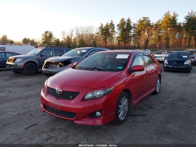 2009 TOYOTA COROLLA 2T1BU40E59C033014 Photo 1