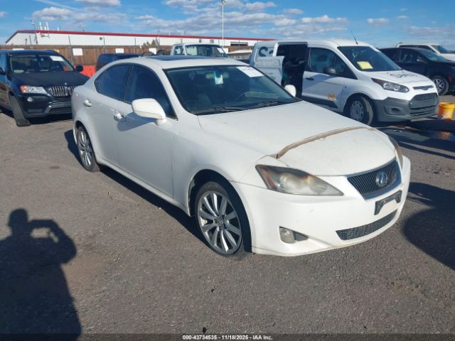 2006 LEXUS IS 250 JTHCK262X65003736