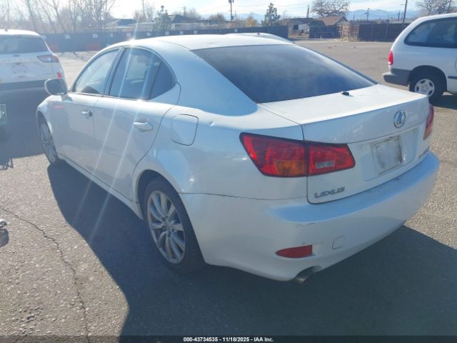 2006 LEXUS IS 250 JTHCK262X65003736 Photo 2