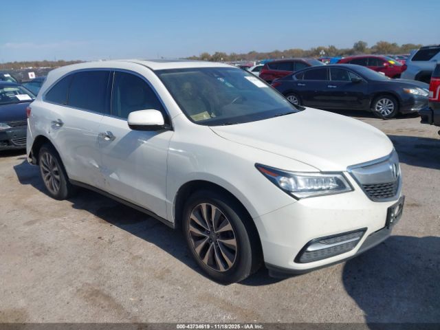 2016 ACURA MDX 5FRYD4H49GB001454 Photo 0