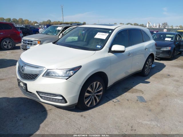 2016 ACURA MDX 5FRYD4H49GB001454 Photo 1