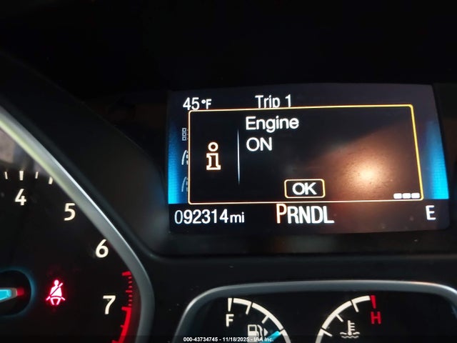 2015 Ford Focus Se მანქანა იყიდება აუქციონზე, vin: 1FADP3F20FL356002, აუქციონის ნომერი: 43734745
