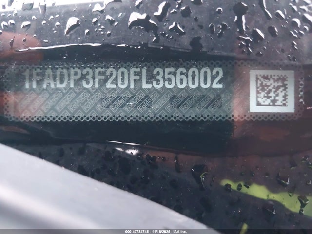 2015 Ford Focus Se მანქანა იყიდება აუქციონზე, vin: 1FADP3F20FL356002, აუქციონის ნომერი: 43734745