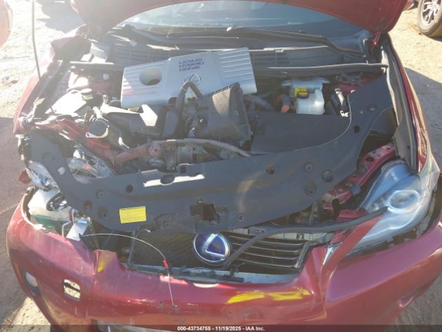 2011 LEXUS CT 200H JTHKD5BH1B2027002 Photo 9