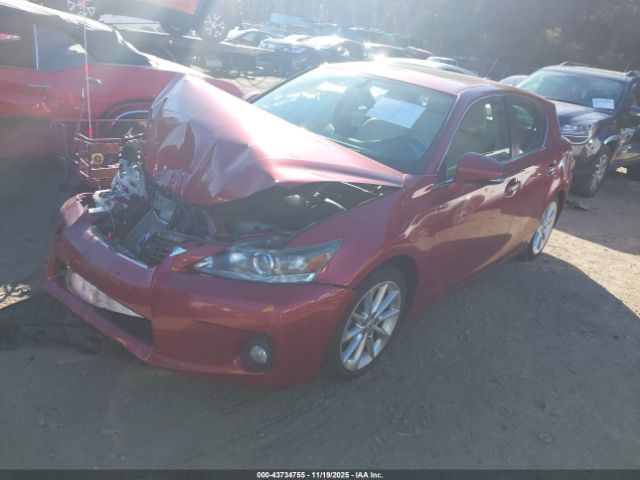 2011 LEXUS CT 200H JTHKD5BH1B2027002 Photo 1