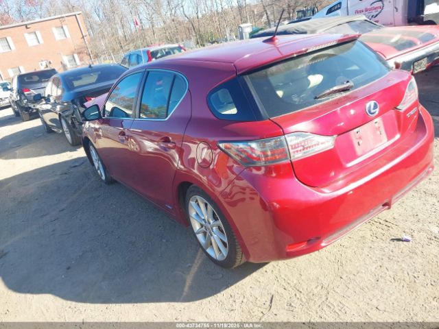 2011 LEXUS CT 200H JTHKD5BH1B2027002 Photo 2