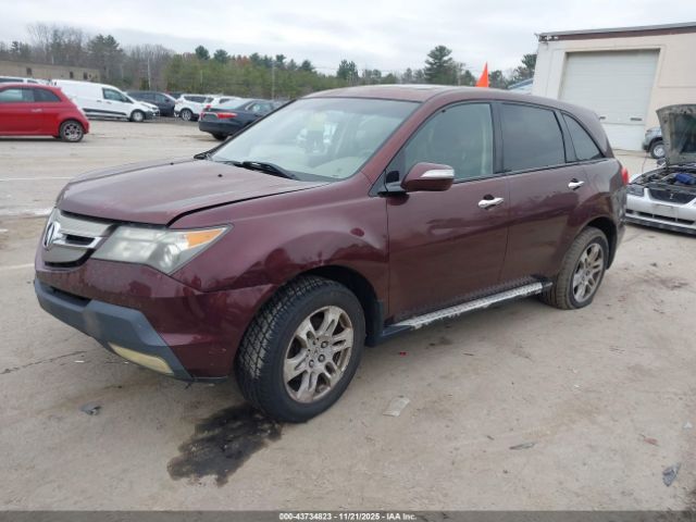 2007 ACURA MDX 2HNYD28317H544055 Photo 1
