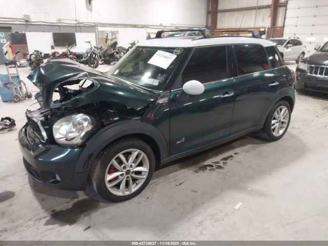 2011 MINI COOPER S COUNTRYMAN WMWZC5C59BWL52641 Photo 1