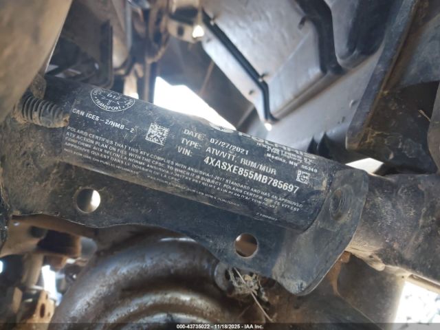 2021 POLARIS SPORTSMAN 4XASXE855MB785697 Photo 9