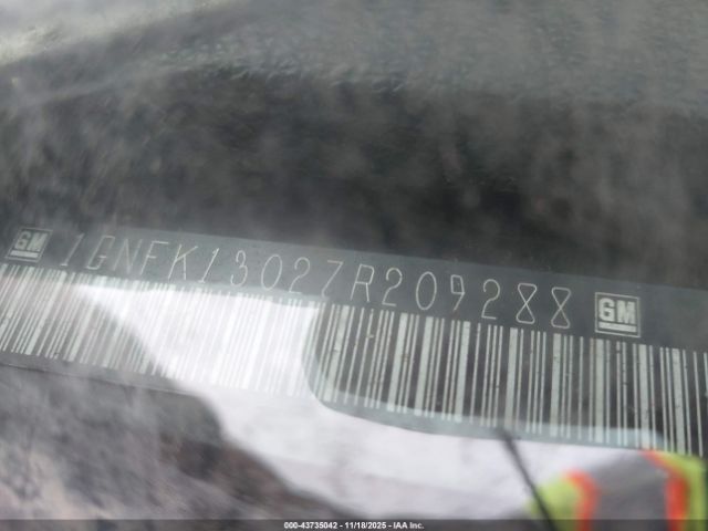 2007 CHEVROLET TAHOE 1GNFK13027R209288 Photo 8