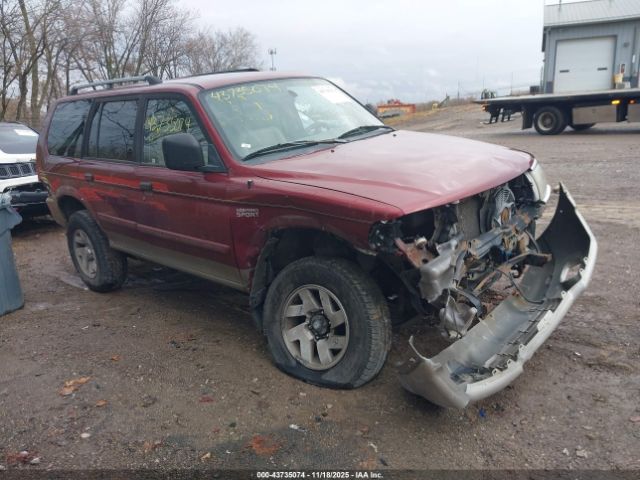 2001 MITSUBISHI MONTERO SPORT JA4MT31H91P036738