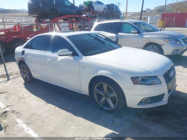 2012 AUDI A4 WAUKFAFL4CA095754