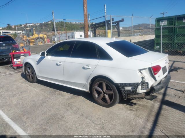 2012 AUDI A4 WAUKFAFL4CA095754 Photo 2