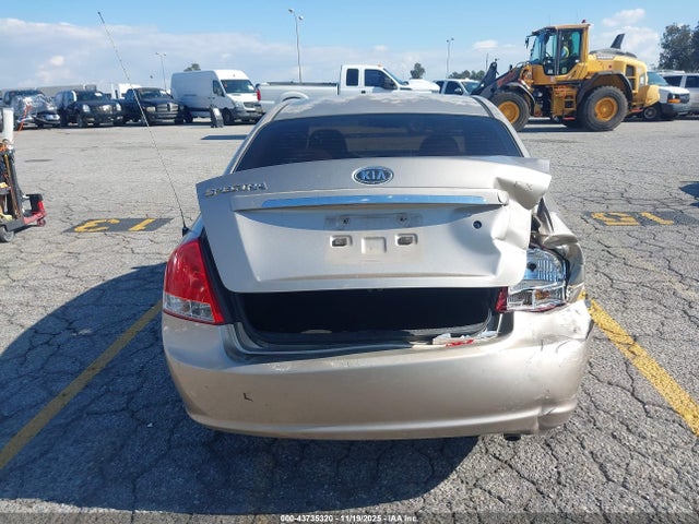 Продаж на аукціоні авто 2007 Kia Spectra Ex, vin: KNAFE122675483259, номер лоту: 43735320
