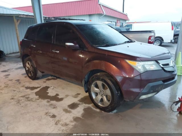 2007 ACURA MDX 2HNYD28507H516992