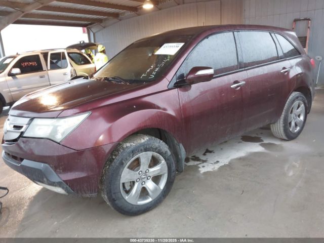 2007 ACURA MDX 2HNYD28507H516992 Photo 1