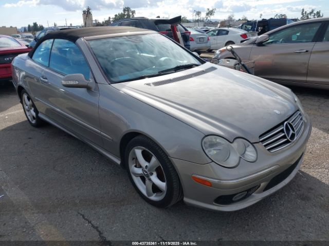 2005 MERCEDES-BENZ CLK 500 WDBTK75G05T049936