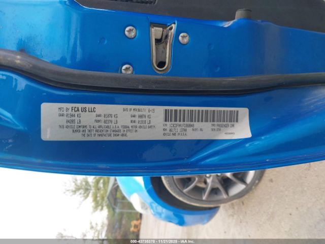 2015 DODGE DART 1C3CDFAA1FD368849 Photo 8