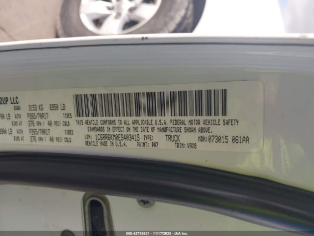 2014 RAM 1500 1C6RR6KM0ES403415 Photo 8