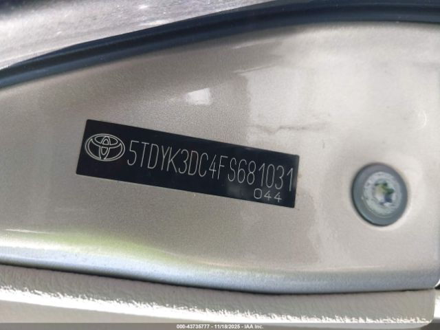 2015 TOYOTA SIENNA 5TDYK3DC4FS681031 Photo 8