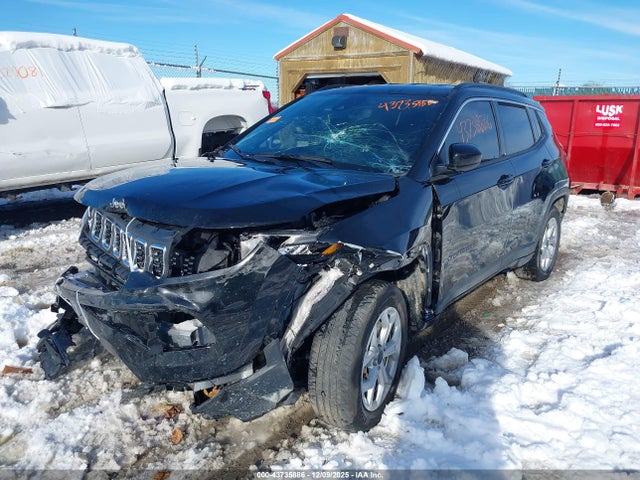 43735886 :رقم المزاد ، 3C4NJDBN6ST527274 vin ، 2025 Jeep Compass Latitude 4x4 مزاد بيع