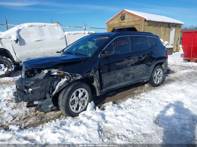43735886 :رقم المزاد ، 3C4NJDBN6ST527274 vin ، 2025 Jeep Compass Latitude 4x4 مزاد بيع