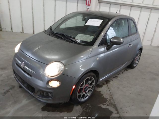 2012 FIAT 500 3C3CFFBR0CT370581 Photo 1