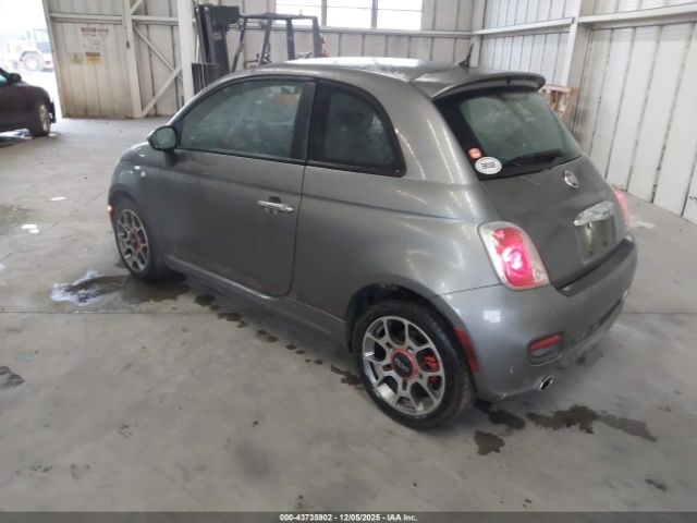 2012 FIAT 500 3C3CFFBR0CT370581 Photo 2