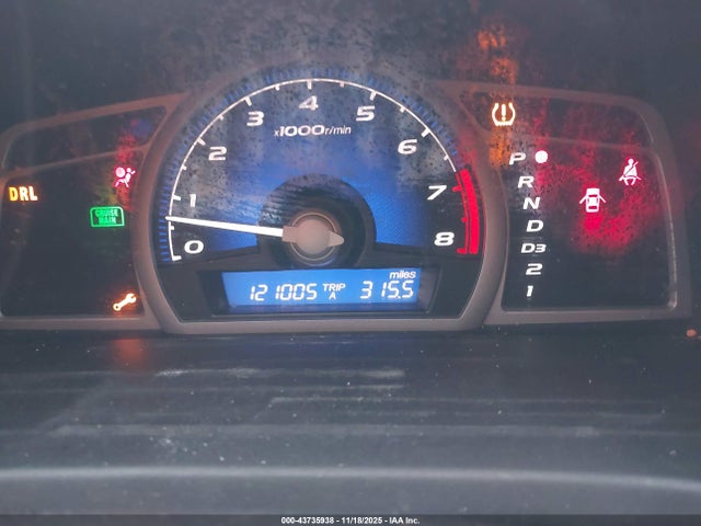 43735938 :رقم المزاد ، 2HGFG12839H527216 vin ، 2009 Honda Civic Ex مزاد بيع